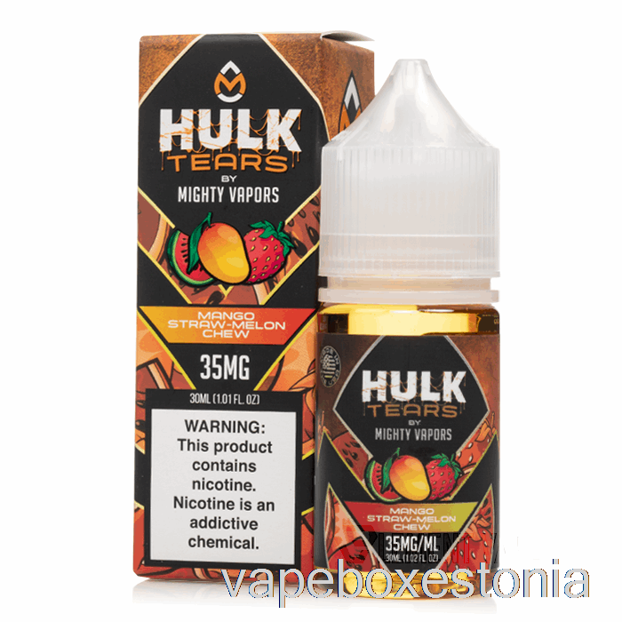 Vape Box Estonia Mango õled Meloni Närimine - Hulk Pisarad Soolad - 30ml 50mg